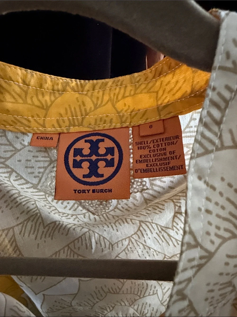 Tory Burch bright floral